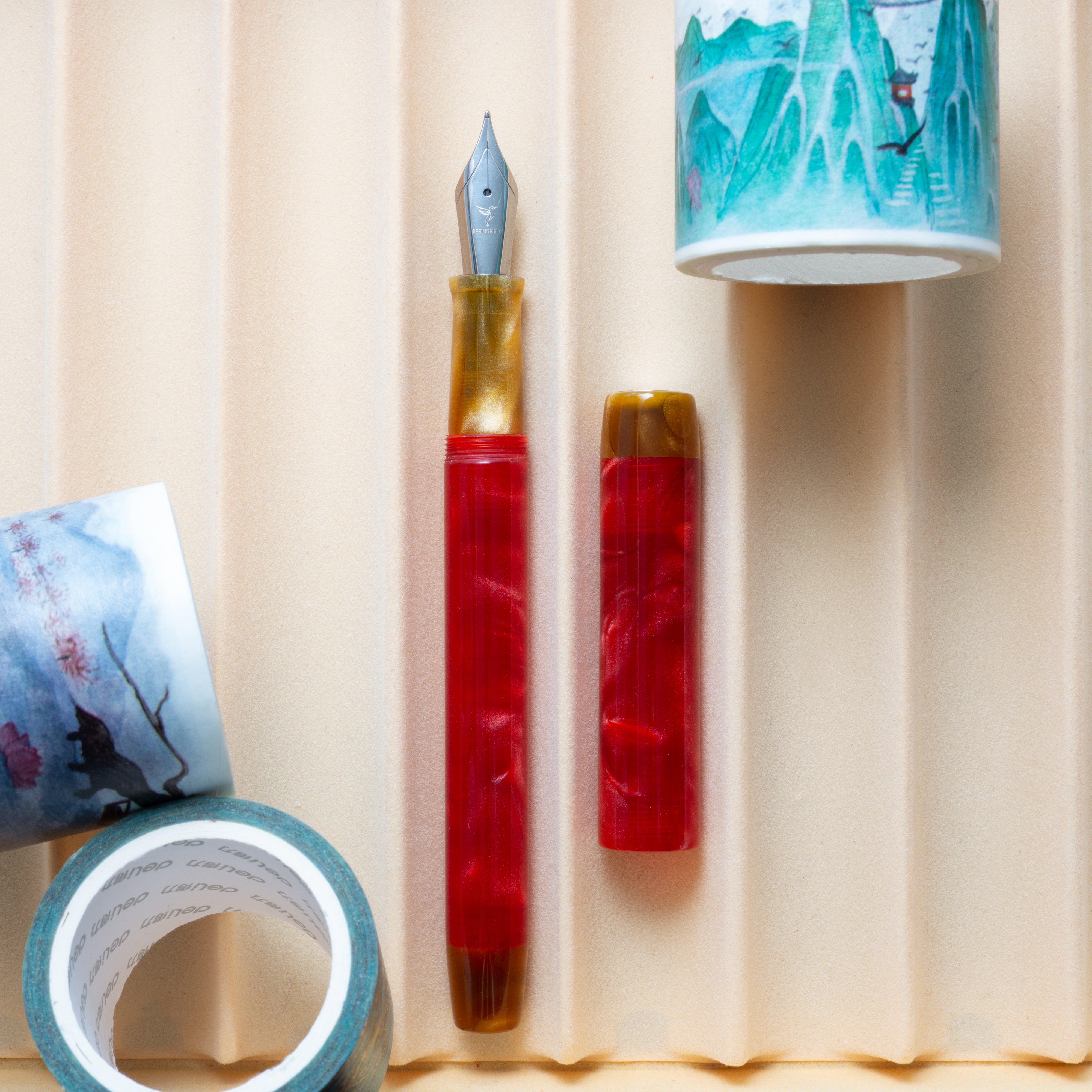 Sunburst Ruby – Springfield Pens